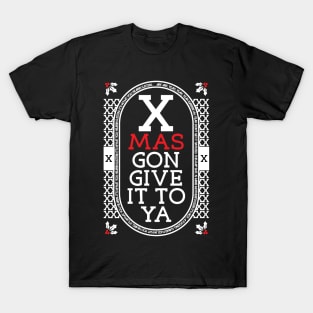 XMAS Gon Give It To Ya DMX Mas Christmas Design T-Shirt